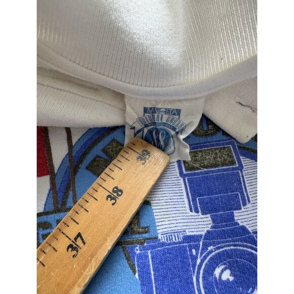 Rare Vintage 90s Minolta Original Goods Camera Photography Sweater Canada Promo - Picture 14 of 16